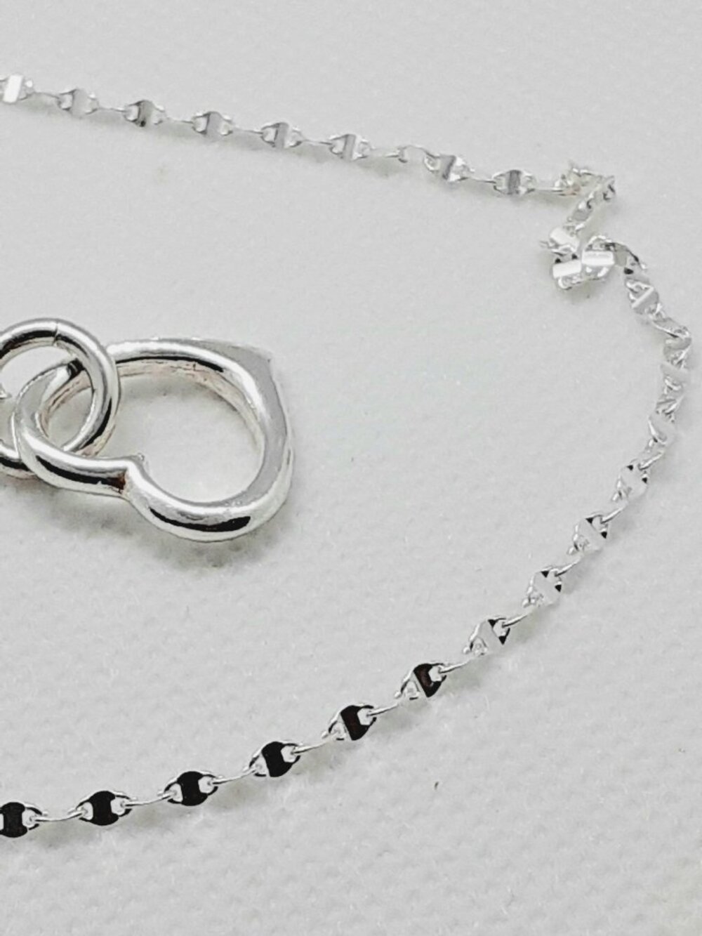 Wear it with Love ...  NEW sparkling 925 silver heart necklace - Picture 6 of 10